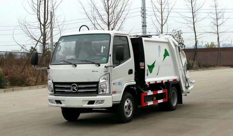 凱馬藍(lán)牌4方壓縮垃圾車