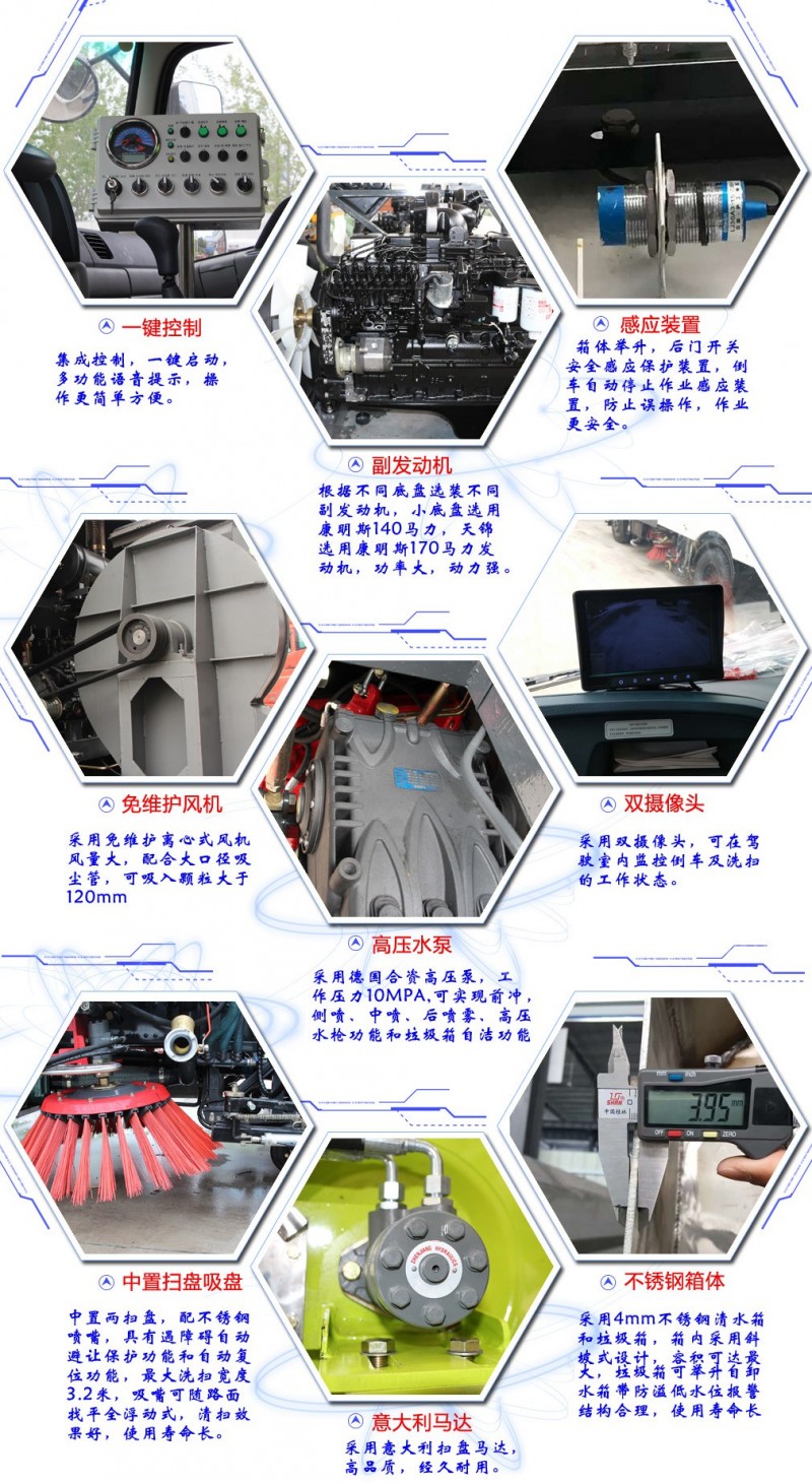 東風柳汽12方洗掃車