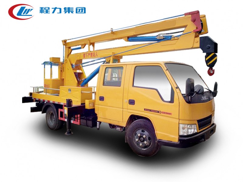 江鈴雙排12米藍(lán)牌高空作業(yè)車(chē)